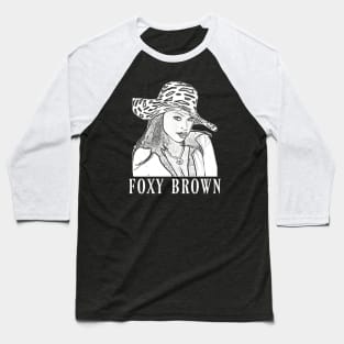 Foxy Brown // 90s Music Baseball T-Shirt